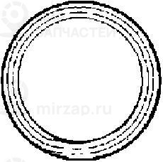 Прокладка, труба выхлопного газа CORTECO 027096H