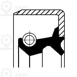 Запчасть CORTECO 19029704B