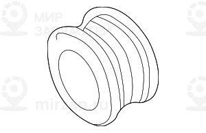 Ременный шкив генератора D=49
 BMW 12311708607