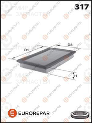 Запчасть EUROREPAR 1611155980