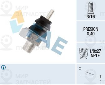 Запчасть FAE 12180