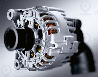 Оборотный компактный генератор 120A
 BMW 12317501690