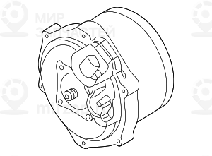 Оборотный генератор
 BMW 12317540992