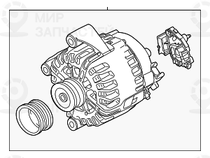 генератор
 BMW 12317606628
