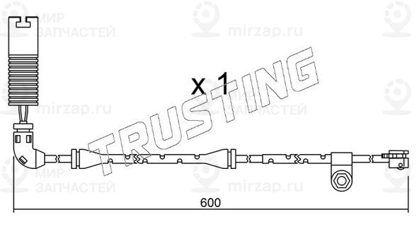 Запчасть TRUSTING SU112