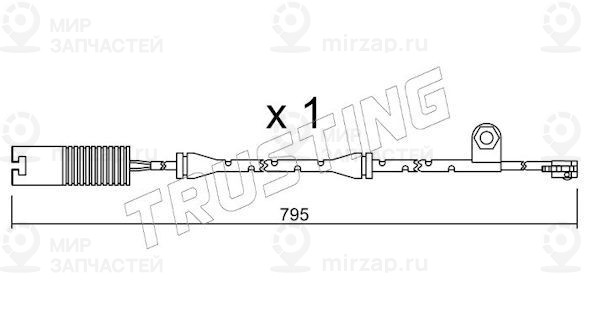 Запчасть TRUSTING SU152