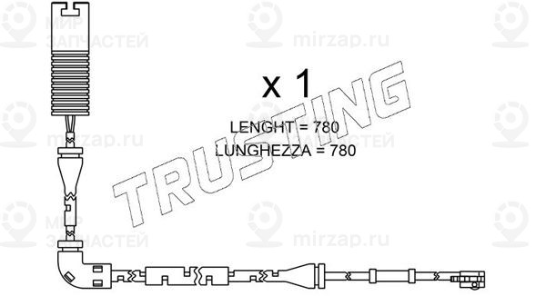 Запчасть TRUSTING SU153