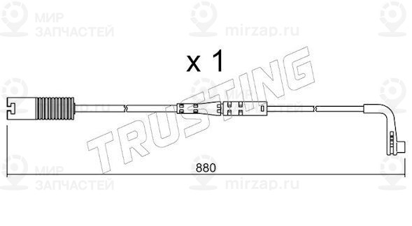 Запчасть TRUSTING SU207