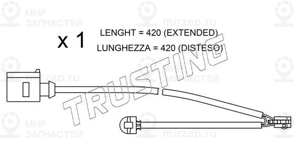 Запчасть TRUSTING SU217