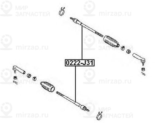 Запчасть ASVA 0222J31