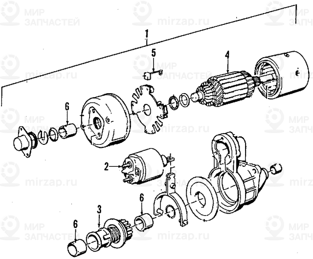 Тяговое реле
 BMW 12411726039