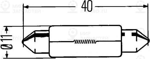 Запчасть HELLA 8GM002091131