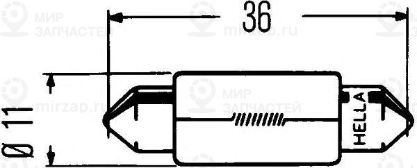 Запчасть HELLA 8GM002092241