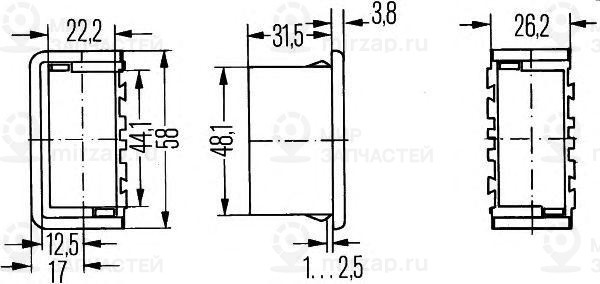 Запчасть HELLA 8HG716734001