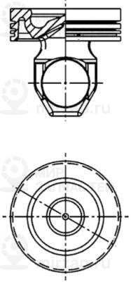 Запчасть KOLBENSCHMIDT 40265600