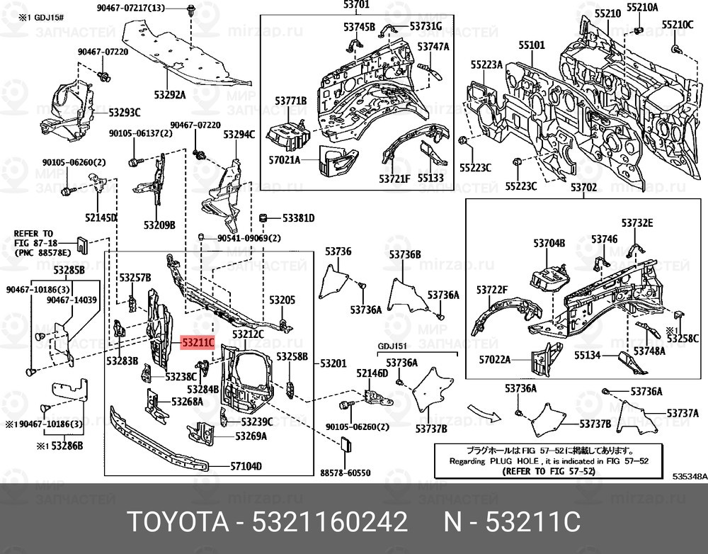 Запчасть KRAFT 53211