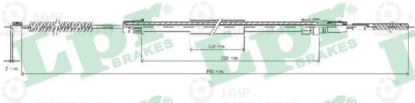 Запчасть LPR C0626B