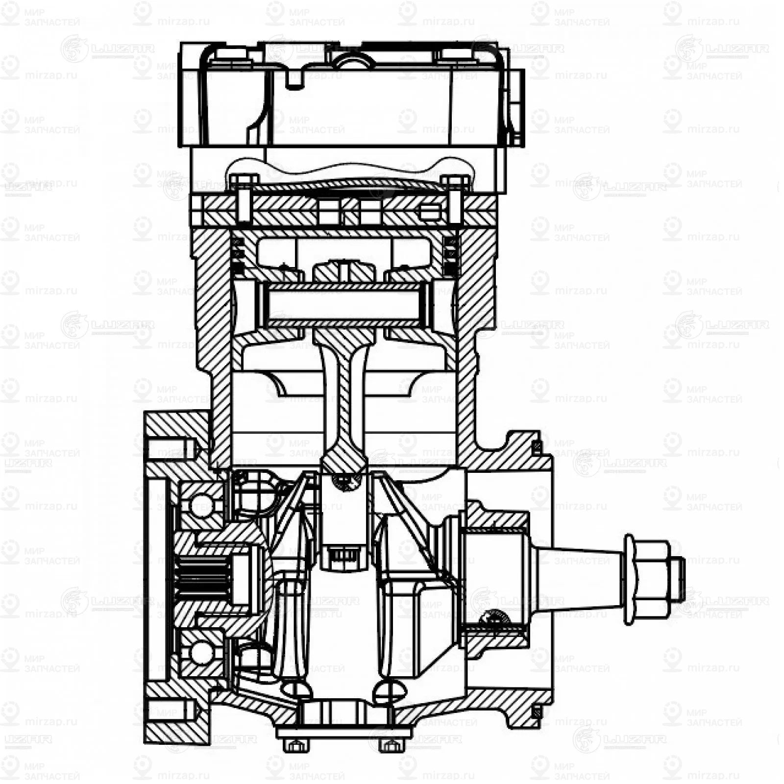Запчасть LUZAR LAC0707