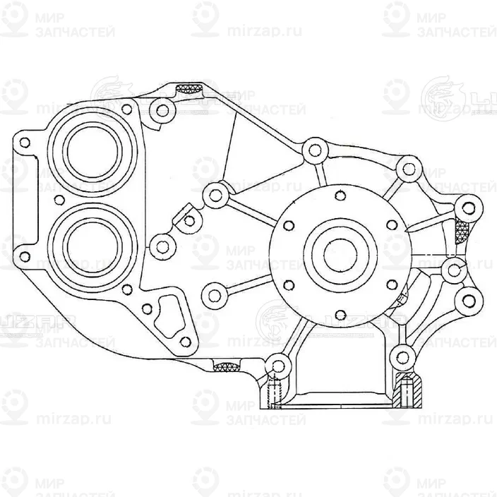 Запчасть LUZAR LWP1539
