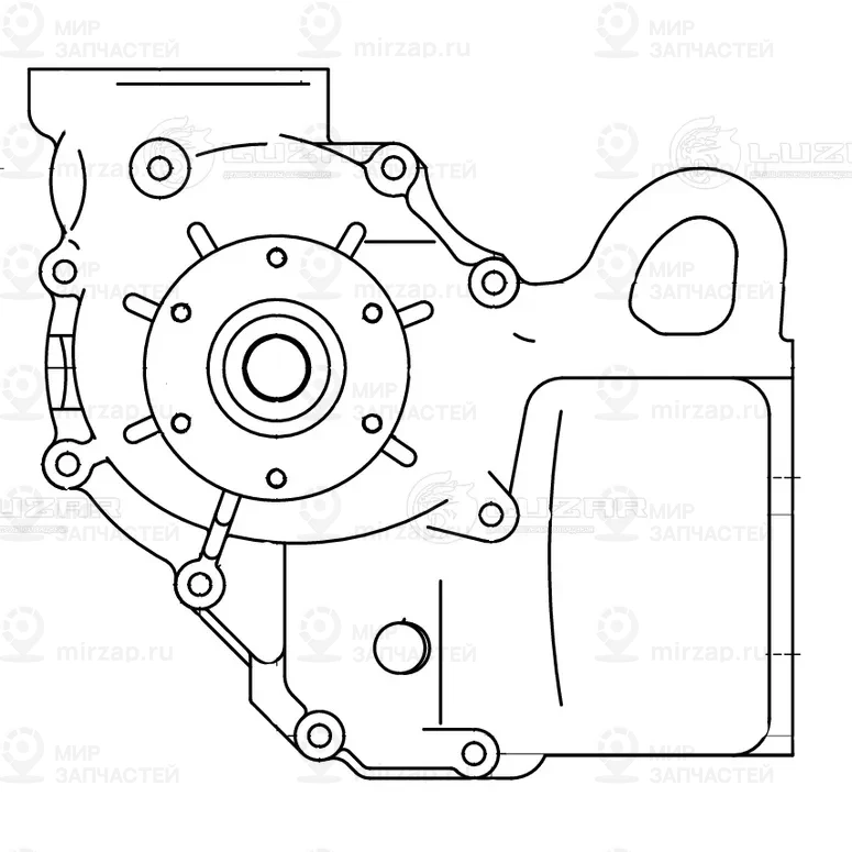 Запчасть LUZAR LWP1540