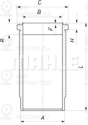Запчасть MAHLE 061WN09