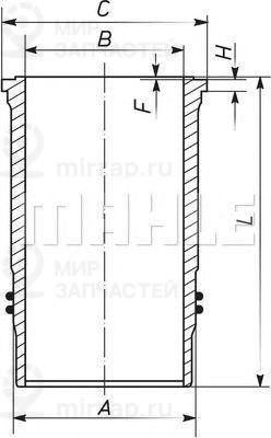 Запчасть MAHLE 592WN11