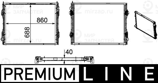 Запчасть MAHLE CR1175000P