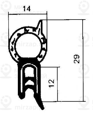 Запчасть METALCAUCHO 00600