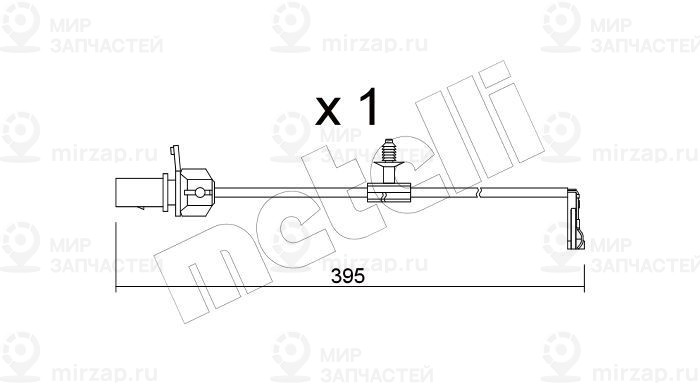 Запчасть METELLI SU346