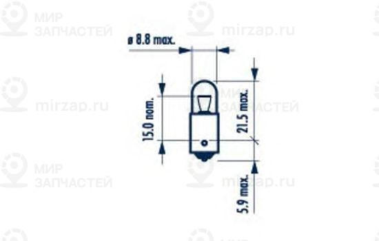 Запчасть NARVA 17141