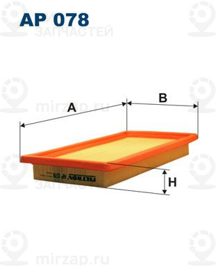 Запчасть FILTRON AP078