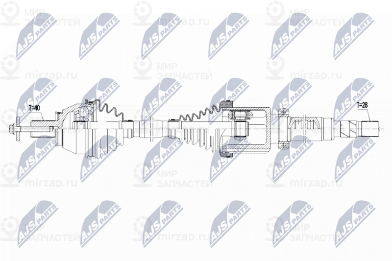 Запчасть NTY NPWFR094