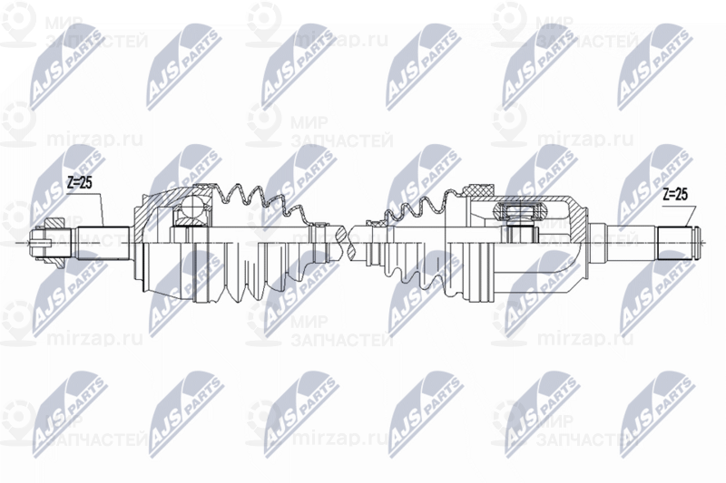 Запчасть NTY NPWFT089