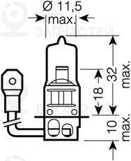 Запчасть OSRAM 62201