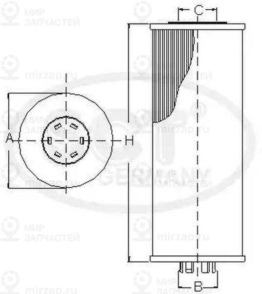 Запчасть SCT Germany SH4044P