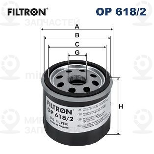 Запчасть FILTRON OP6182