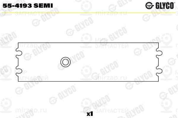 Запчасть GLYCO 554193SEMI