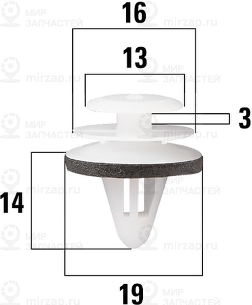 Запчасть KRAFT KT106209