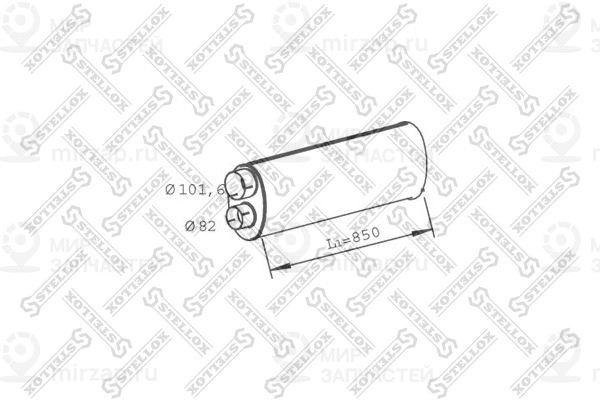 Запчасть STELLOX 8203074SX