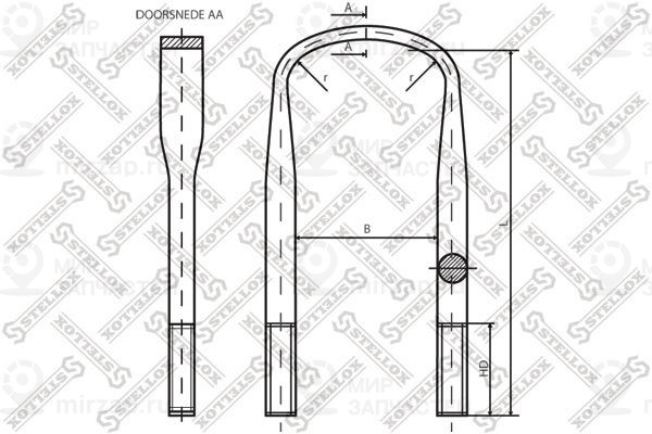 Запчасть STELLOX 8464230SX