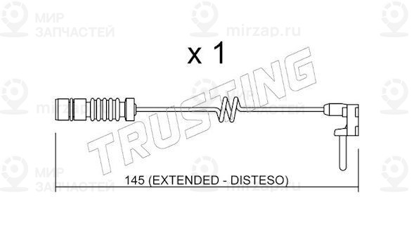 Запчасть TRUSTING SU161