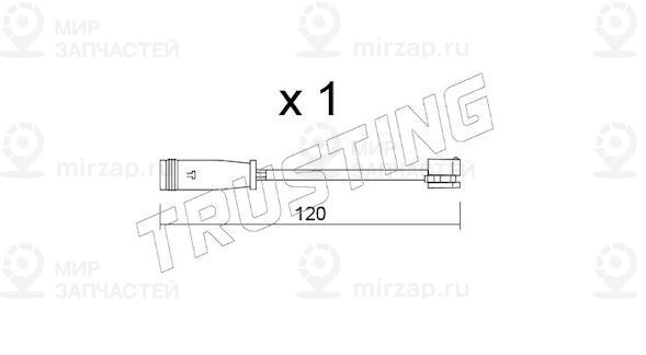 Запчасть TRUSTING SU398