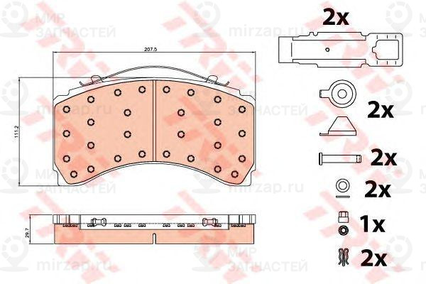 Запчасть TRW GDB5117