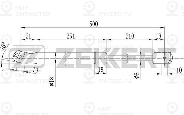 Запчасть ZEkkert GF1029