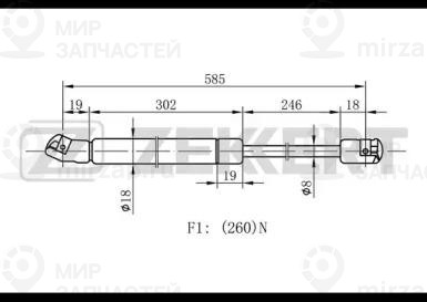Запчасть ZEkkert GF2045