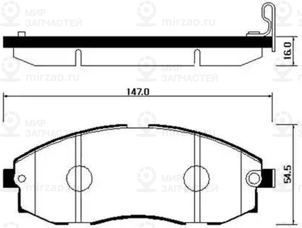 Запчасть HSB HP0018