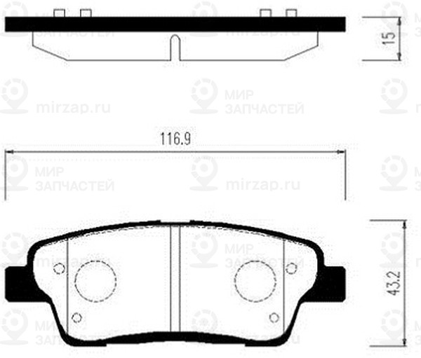 Запчасть HSB HP1051