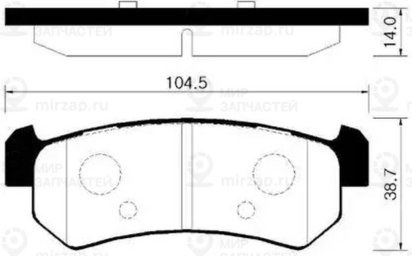 Запчасть HSB HP2014