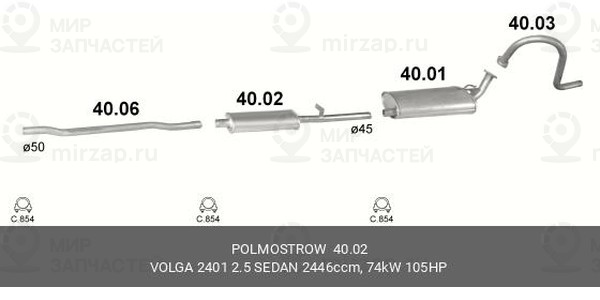 Запчасть BIBICARE 4002