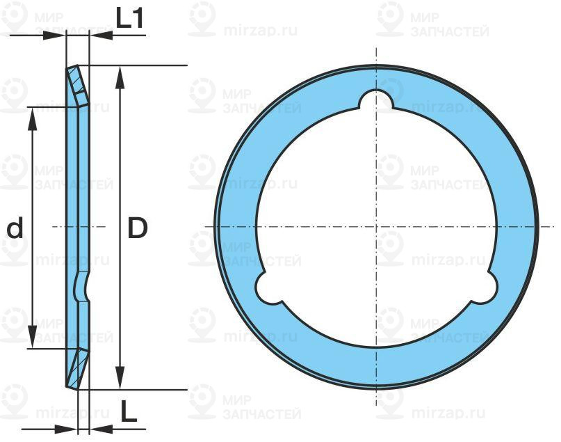 Запчасть BPW 0312042020